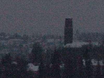 Snímek při ISO 1600